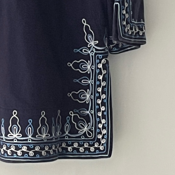 Lilly Pulitzer Embroidered Tunic Top - Picture 7 of 11